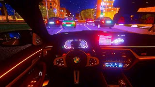 Night Drive | City Car Driving | BMW M5 CS F90 LCI 2021