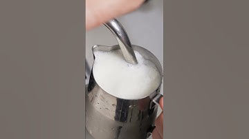 Thumbnail of This is the sound you should hear for perfectly textured milk. #coffee #barista #milk