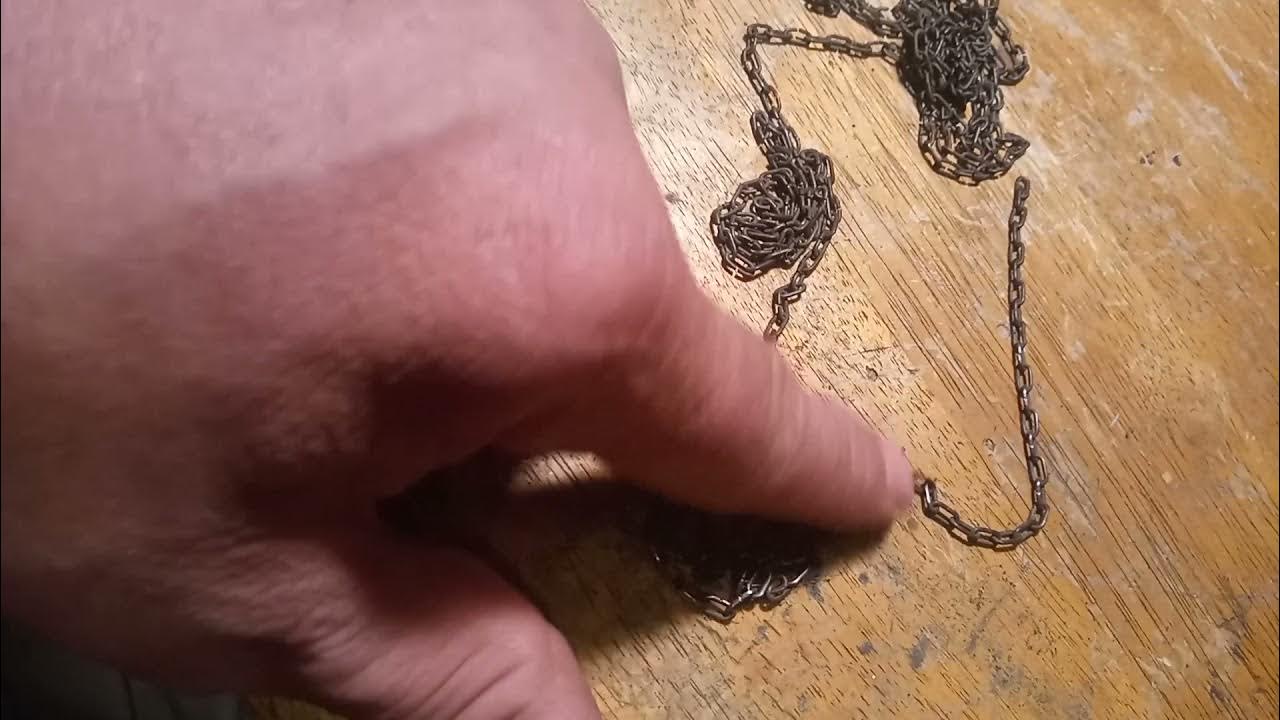 Cleaning chains on a cuckoo clock update 20211111 001215 YouTube