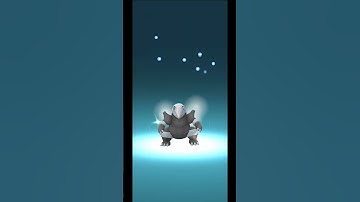 Aggron Evolves into Mega Aggron - Pokemon Go