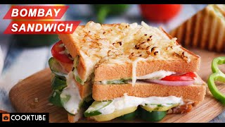 Bombay sandwich recipe | mumbai style chutney street food
