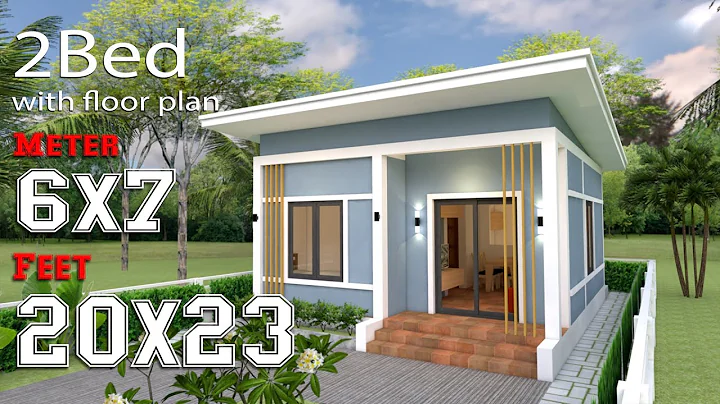 Small House Design 6x7 Meters  Shed Roof 20x23 Feet Full Plans