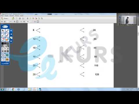 ALES - Matematik - Temel Kavramlar - Bölünebilme / E-KURS Uzaktan Eğitim Dershanesi - ALES Dersleri