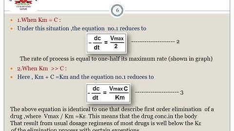 non linear pharmacokinetics