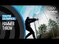 69 meters separate this hammer thrower from his yog dream  youth olympic games