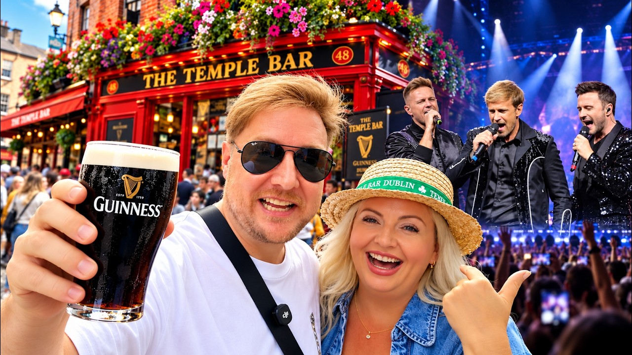 Dublin’s CHEAPEST vs MOST EXPENSIVE Pint! 🍺 (Plus Westlife!)