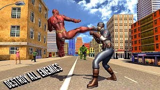 Grand Monster Ghost Skull Fire superhero Attack Android Gameplay screenshot 1