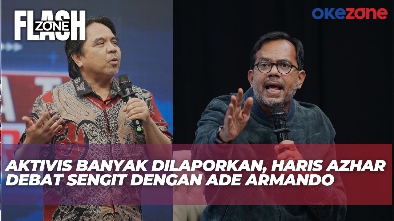 Haris Azhar Debat Sengit dengan Ade Armando: Civil Society Juga Harus Dikritik