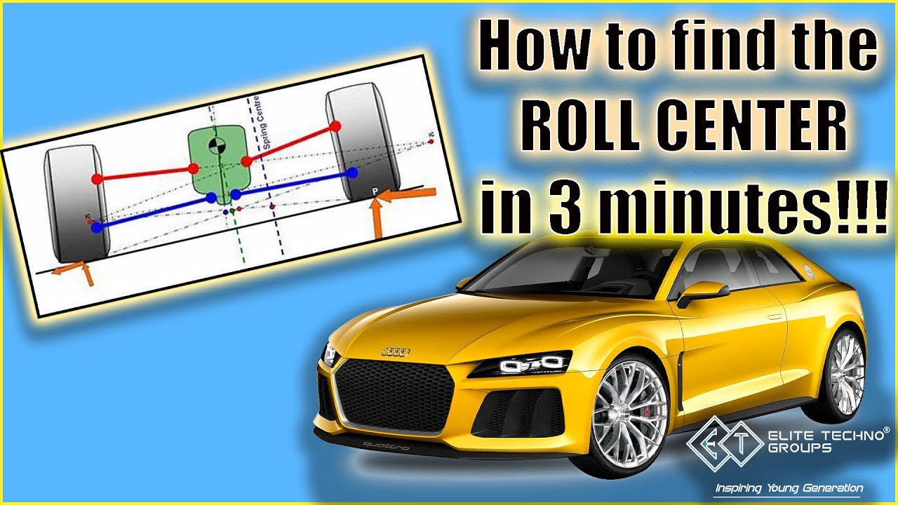 How to find ROLL CENTER Vehicle Dynamics Tips Elite Techno Groups