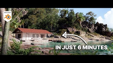 Blender Tutorial: How To Create A Tropical Beach