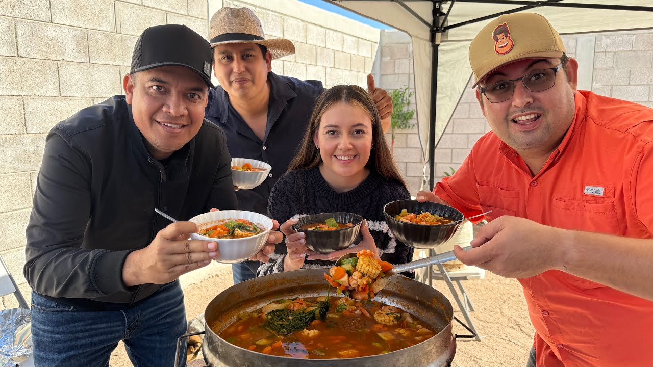 Cocido de Camaron para recibir a las visitas @Algo Bien