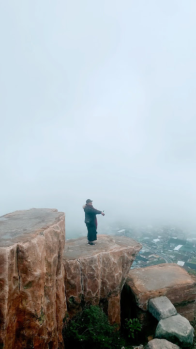 Syeikh di Taman langit Dieng #dieng #suasanapedesaan