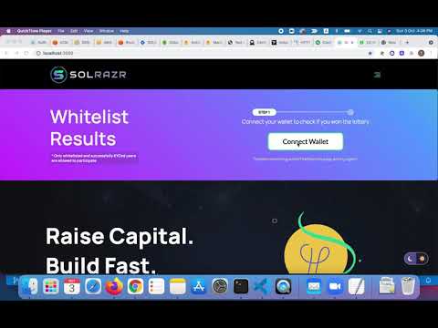 SolRazr IDO - check if you won the whitelist spot!