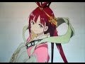 マギの練紅玉をアナログで描いてみた! Magi drawn