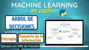 ARBOLES DE DECISION EN PYTHON | Entropía y Ganancia de la Información| Machine Learning en Python