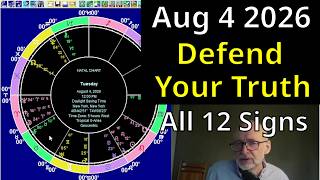 Defend Your Truth: Moon Square Mercury, Sextile Mars | August 4 Astrology + All 12 Signs