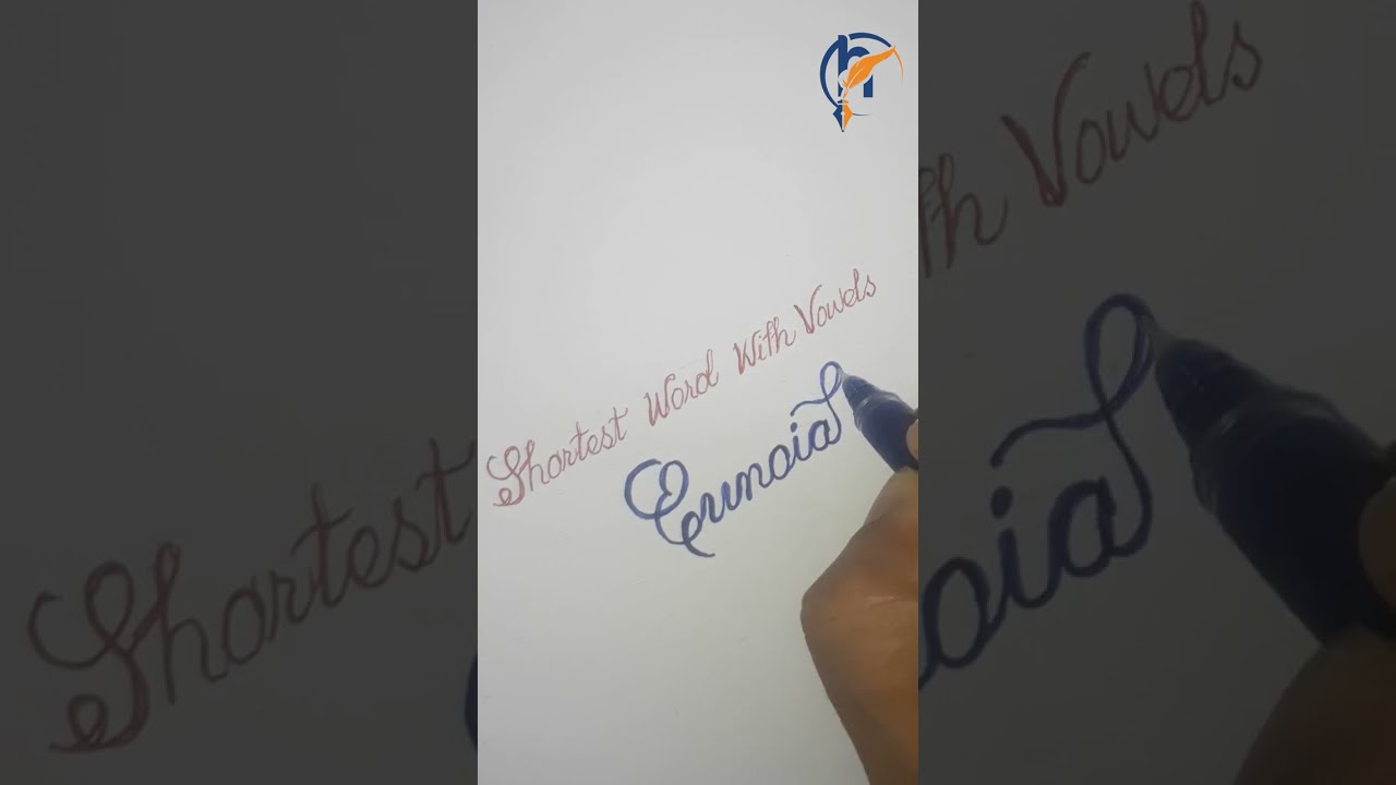 Shortest English Word With All Vowels shorts YouTube Shortest English Word With All Vowels shorts YouTube