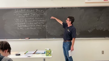 Solids & Surfaces: Extended Hückel Theory Part1