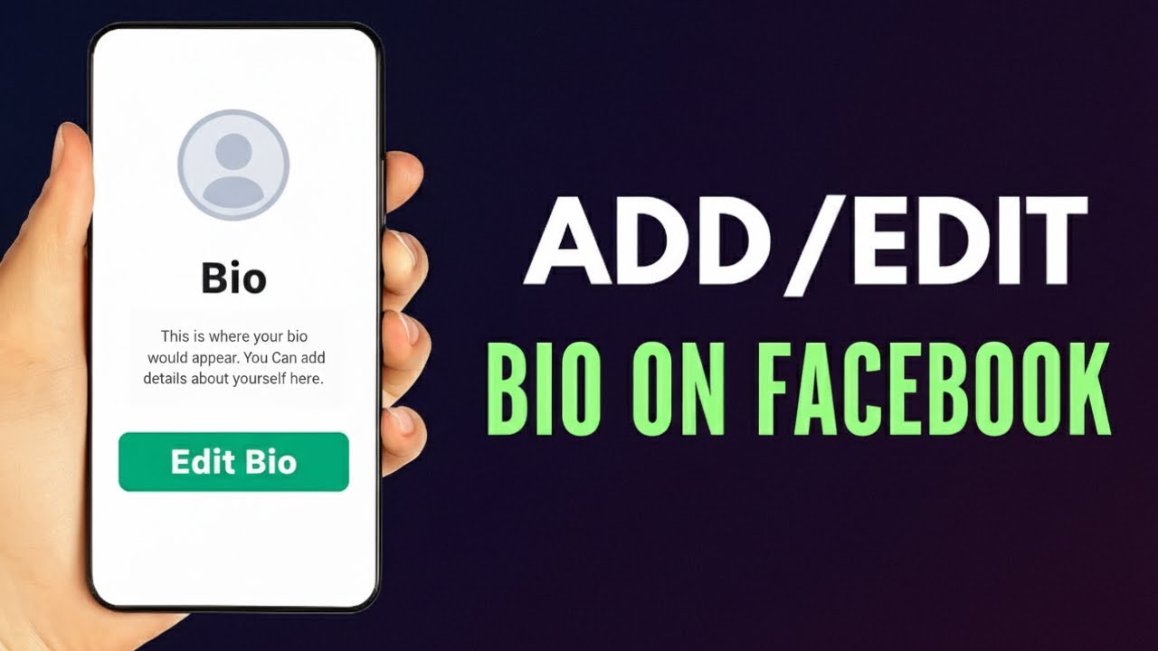 How to Add Link in Facebook Bio (2025 Tutorial) - YouTube