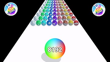 Play 10000 TikTok Video Game Walkthrough BALL RUN 2048 VS CIRCLES RUN 3D NEW UPDATE LEVEL PART#36.