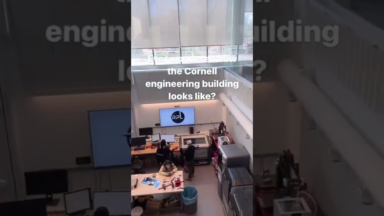 Ever wondered how the Cornell engineering building looks like?