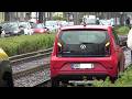 PKW im Gleisbett in Bonn-Castell am 13.04.26