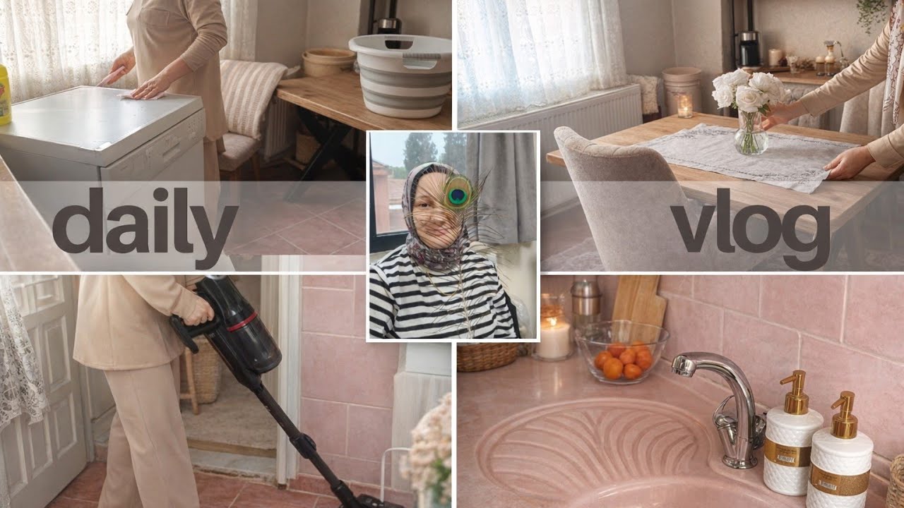 37/Sessiz vlog🌺Öncesi sonrası 🫣Mutfak çok kötüydü🌺Dip köşe sildim🌺Terapi gibi 🫶