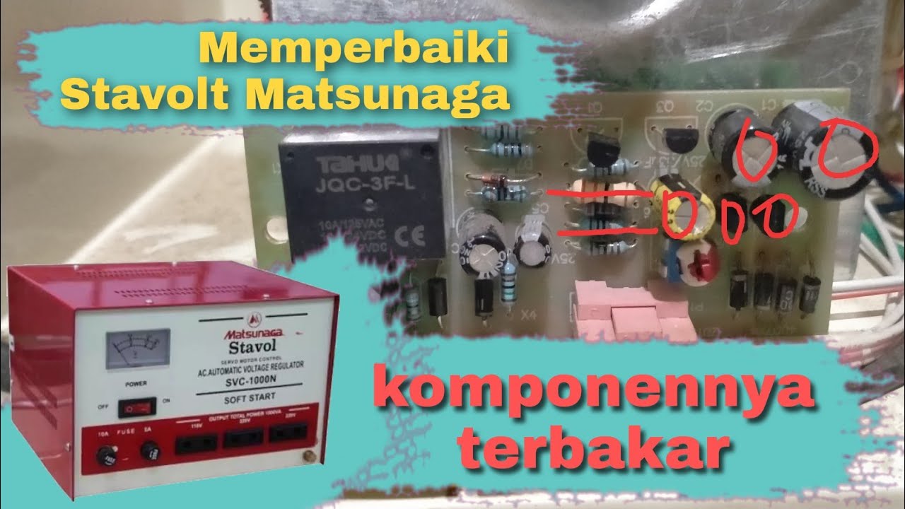 Tutorial memperbaiki Stavolt Matsunaga 