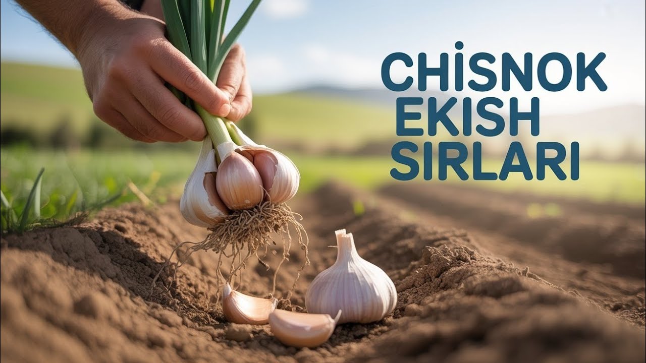 10- ҚИСМ  САРИМСОҚ ЧЕСНОК ЭКИШ СИРЛАРИ. #bobodexqonlar 