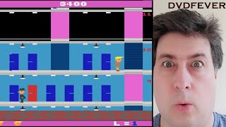 Let's Play *NEW* Atari 2600 game Elevator Action for 2023 (FULL GAMEPLAY from 40:38) *AWESOME!*