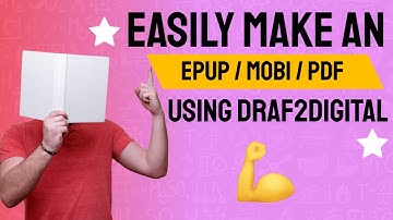 How To Easily Make Epub/Mobi/PDF Files ▶ How To Convert PDF To Epub Free (using Draft2digital)