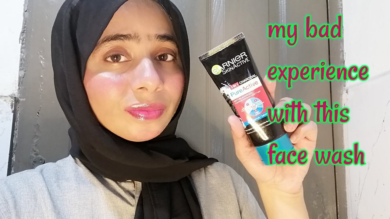 Garnier garnier skinactive charcoal face wash garnier face wash YouTube