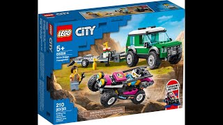 LEGO Instructions | City | 60288 | Race Buggy Transporter | Racing