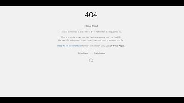 Como resolver error 404 al desplegar una pagina web en GITHUB