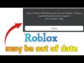 Error Code 280: Your version of Roblox may be out of date Fix