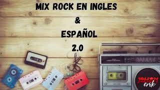 Mix Rock En Ingles \& Español 80s \& 90s 2.0(Soda Stereo,Los Prisioneros,GIT,Mana,Heroes Del Silencio)