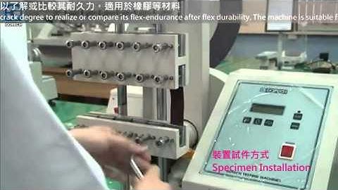 GOTECH  GT 7011 D Demattia Flex Cracking Tester Lesoshoppe