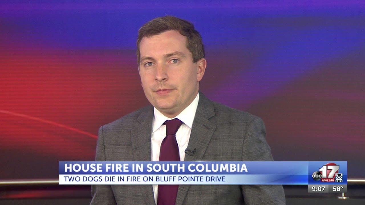 Two dogs die in Columbia house fire - YouTube
