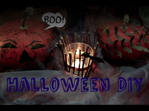 Halloween DIY /Как украсить комнату на хэллоуин своими руками