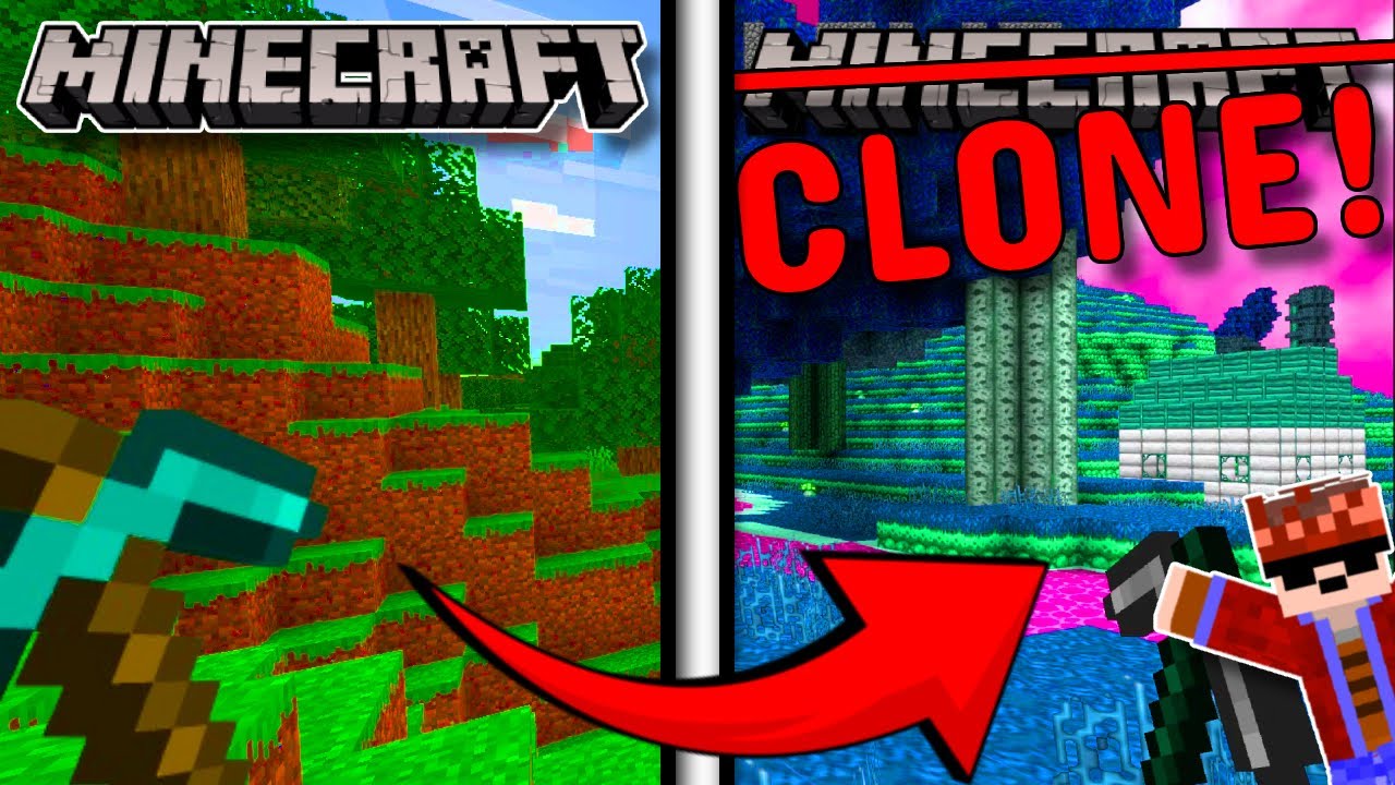 I Played some MINECRAFT CLONES and!...😱😨😨 || #minecraft || - YouTube