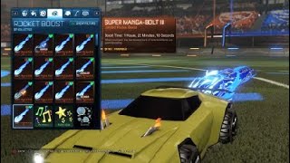 Super Manga-Bolt I (Tier 03) decals in Rocket League