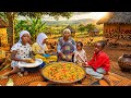 Outdoors in an Authentic African Village 🌿 | Tasty Homemade Corn Recipes 🌽