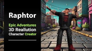 Introducing Awesome Raphtor – Premium 3D Character Pack for Character Creator 4 & Unreal Engine 5