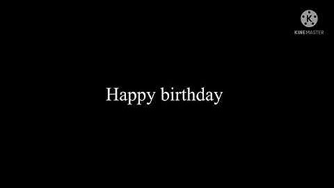 Birthday Message To AJTheAgencyBoi2K6 UTTP THDTC TSPL