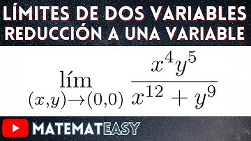 📌 Límites de Dos Variables | Reducción a Una Variable. Ejercicio 11
