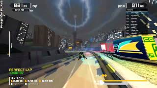 BallisticNG - Gullfoss Run - Single Race - Zen/Hyper/Drag (1.1x)