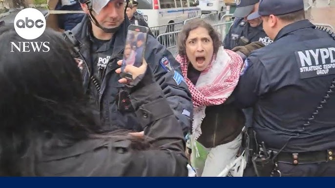 Pro Palestinian Demonstrators Arrested At Columbia University