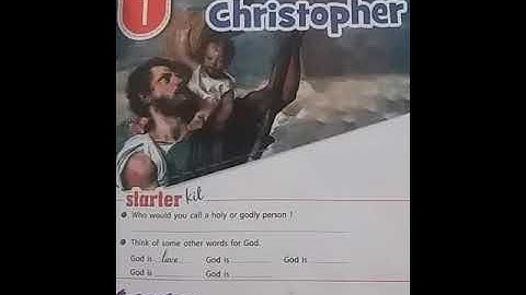 class 5. learnwell lesson 1. christopher