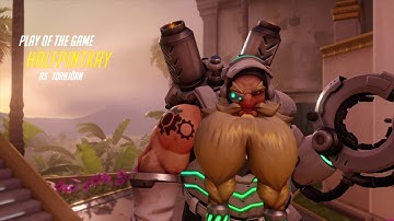 (PS4 Pro) Overwatch: CTF with FRIENDS! :D - Highlight Game 28