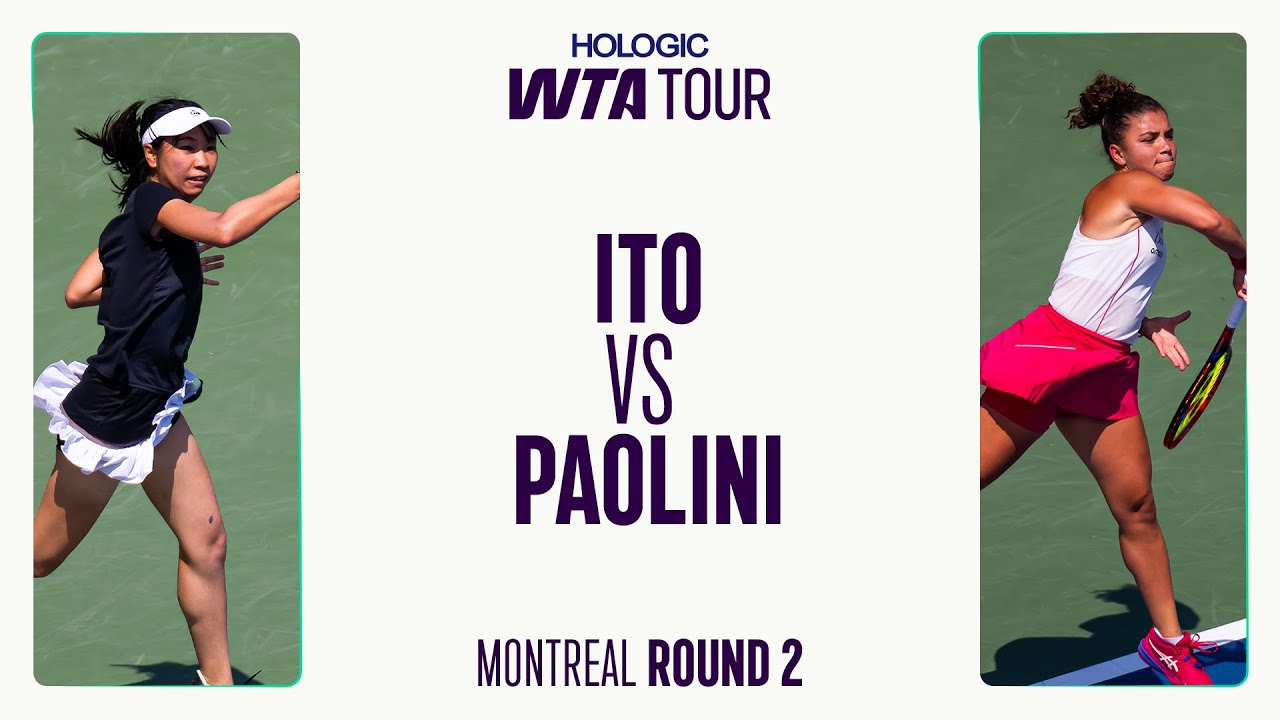 Aoi Ito vs. Jasmine Paolini | 2025 Montreal Round 2 | WTA Match Highlights